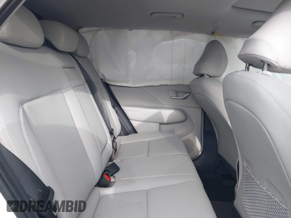 2025 Hyundai Kona Limited with VIN KM8HECA39SU243005, listed as a IAAI auction lot 41908621 with 525 mi miles and . Bid and sale history available at DreamBid. Image 8.