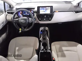 2021 Toyota Corolla Hybrid LE with VIN JTDEAMDE5MJ012774, listed as a Copart auction lot 46586165 with 49,310 mi miles and Salvage Title. Bid and sale history available at carsss.com. Image 8.