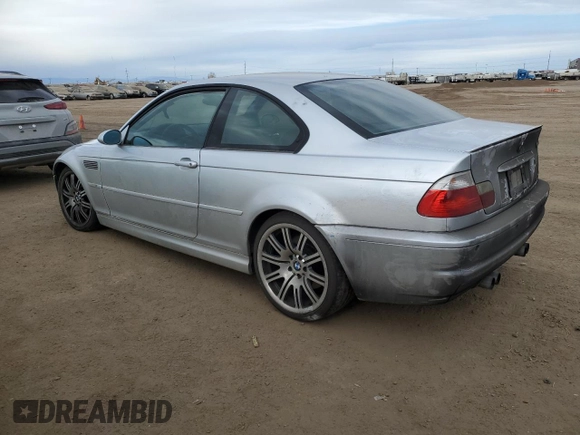 2002 BMW 3 Series M3 with VIN WBSBL93442JR18746, listed as a Copart auction lot 85567394 with 141,811 mi miles and Salvage Title. Bid and sale history available at DreamBid. Image 2.