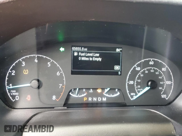 2021 Ford Transit Cargo with VIN 1FTBR3X83MKA58920, listed as a Copart auction lot 59946095 with 65,655 mi miles and Salvage title. Bid and sale history available at DreamBid. Image 9.