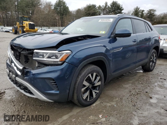 2021 Volkswagen Atlas SE with VIN 1V2LC2CA3MC227092, listed as a Copart auction lot 39949094 with 43,350 mi miles and . Bid and sale history available at DreamBid. Image 1.