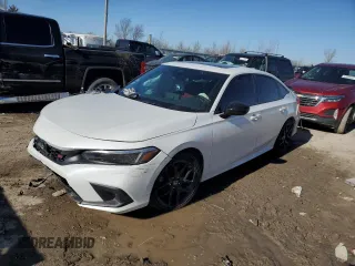 2024 Honda Civic Si z VIN 2HGFE1E55RH476874, wystawiony jako Copart lot #42855795 z przebiegiem Nie podano mil oraz Szkoda całkowita • Salvage title. Historia ofert i sprzedaży dostępna na DreamBid. Obrazek 1.