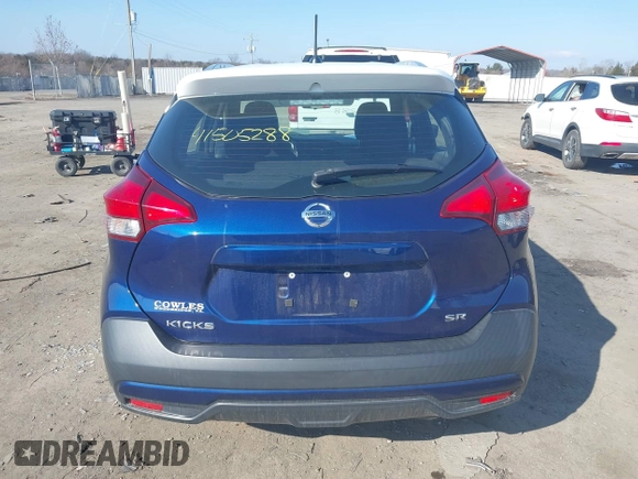 2018 Nissan Kicks SV with VIN 3N1CP5CUXJL525112, listed as a IAAI auction lot 41505288 with 50,019 mi miles and . Bid and sale history available at DreamBid. Image 16.