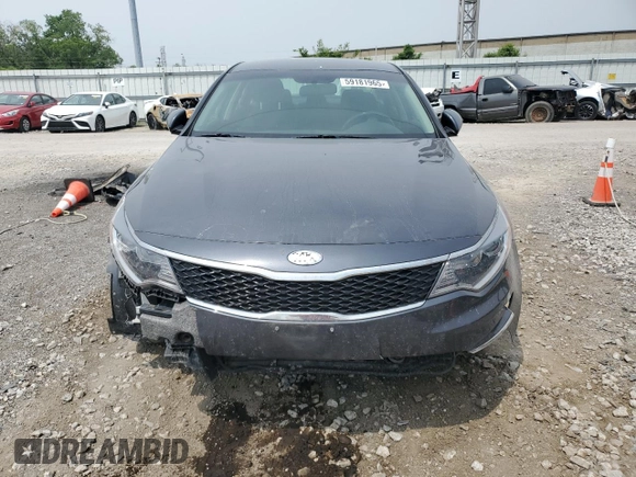 2018 Kia Optima LX z VIN KNAGT4L35J5233487, wystawiony jako Copart lot #59181965 z przebiegiem 136 454 mil mil oraz Szkoda całkowita • Salvage title. Historia ofert i sprzedaży dostępna na DreamBid. Obrazek 5.