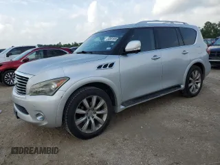 2012 Infiniti QX56 7-passenger z VIN JN8AZ2NF3C9518417, wystawiony jako Copart lot #53061695 z przebiegiem 183 913 mil mil oraz Czysty tytuł • Clean title. Historia ofert i sprzedaży dostępna na DreamBid. Obrazek 1.