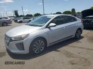 2019 Hyundai Ioniq Limited with VIN KMHC85LC6KU118747, listed as a Copart auction lot 56276615 with 108,065 mi miles and Salvage title. Bid and sale history available at DreamBid. Image 1.