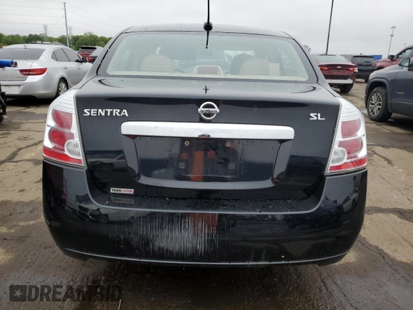 2010 Nissan Sentra SL with VIN 3N1AB6AP2AL664465, listed as a Copart auction lot 57750475 with 155,892 mi miles and Salvage title. Bid and sale history available at DreamBid. Image 6.