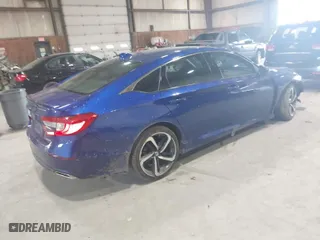 2018 Honda Accord Sedan Sport 1.5T with VIN 1HGCV1F32JA137721, listed as a IAAI auction lot 41849720 with 88,498 mi miles. Bid and sale history available at carsss.com. Image 4.