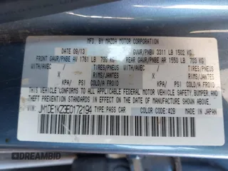 2014 Mazda 2 Sport z VIN JM1DE1KZ3E0172194, wystawiony jako IAAI lot #42305715 z przebiegiem 154 050 mil mil oraz . Historia ofert i sprzedaży dostępna na DreamBid. Obrazek 9.