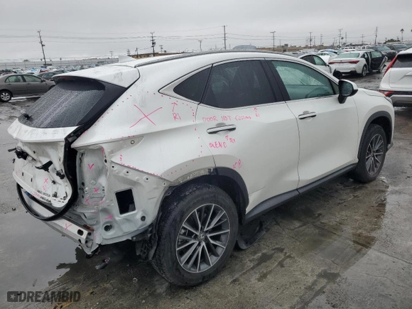 2022 Lexus NX with VIN JTJGKCEZ6N2000238, listed as a Copart auction lot 43789825 with NaN miles and Salvage Title. Bid and sale history available at carsss.com. Image 3.