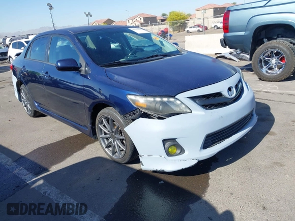 2013 Toyota Corolla L with VIN 5YFBU4EE8DP100982, listed as a IAAI auction lot 42139527 with 220,295 mi miles and . Bid and sale history available at DreamBid. Image 1.