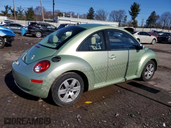 2007 Volkswagen Beetle with VIN 3VWRW31C17M505209, listed as a Copart auction lot 50126635 with 130,441 mi miles and Salvage title. Bid and sale history available at DreamBid. Image 3.
