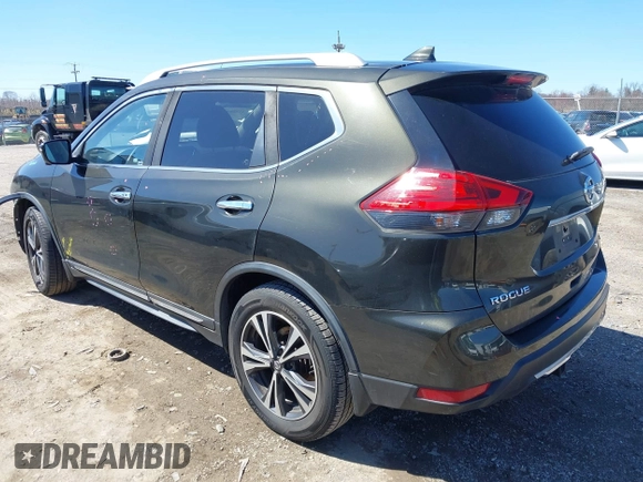 2017 Nissan Rogue SL with VIN JN8AT2MT8HW395084, listed as a IAAI auction lot 41858587 with 219,849 mi miles and . Bid and sale history available at DreamBid. Image 3.