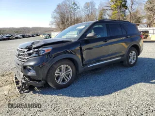 2020 Ford Explorer XLT with VIN 1FMSK8DH1LGC25701, listed as a Copart auction lot 49685105 with 88,379 mi miles and Salvage Title. Bid and sale history available at DreamBid. Image 1.