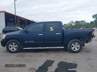 2007 Nissan Titan XE with VIN 1N6BA07AX7N236492, listed as a IAAI auction lot 41668602 with 205,028 mi miles. Bid and sale history available at carsss.com. Image 13.