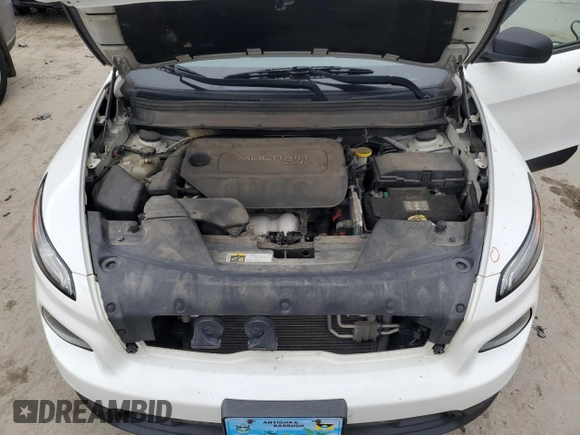2017 Jeep Cherokee Sport with VIN 1C4PJMAB3HW651280, listed as a Copart auction lot 50682055 with 130,253 mi miles and Salvage Title. Bid and sale history available at carsss.com. Image 12.