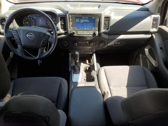 2022 Nissan Frontier S with VIN 1N6ED1CM5NN614483, listed as a Copart auction lot 68372074 with 31,547 mi miles and Salvage Title. Bid and sale history available at carsss.com. Image 8.