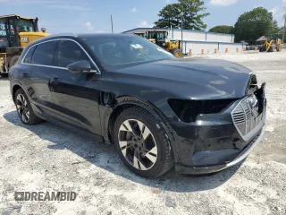 2022 Audi e-tron Premium Plus with VIN WA1LAAGE0NB028405, listed as a Copart auction lot 56482773 with 16,036 mi miles. Bid and sale history available at carsss.com. Image 4.