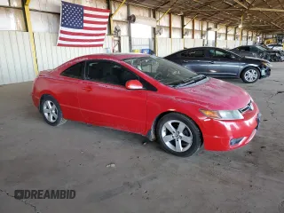 2008 Honda Civic Cpe EX with VIN 2HGFG12838H553815, listed as a Copart auction lot 55426795 with 270,121 mi miles and Clean Title. Bid and sale history available at carsss.com. Image 4.