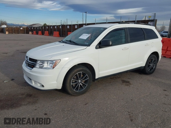 2017 Dodge Journey SE with VIN 3C4PDCAB6HT670624, listed as a IAAI auction lot 41777947 with 143,496 mi miles and . Bid and sale history available at DreamBid. Image 17.