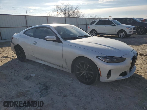 2023 BMW 4 Series 430i с VIN WBA53AP05PCM02174, выставлен на аукционе Copart как лот 88730895 с пробегом Не указан миль и Списание • Salvage title. История ставок и продаж доступна на DreamBid. Изображение 4.