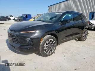 2023 Chevrolet Blazer RS with VIN 3GNKBERS7PS134728, listed as a Copart auction lot 52973605 with 13,932 mi miles and Salvage title. Bid and sale history available at DreamBid. Image 1.