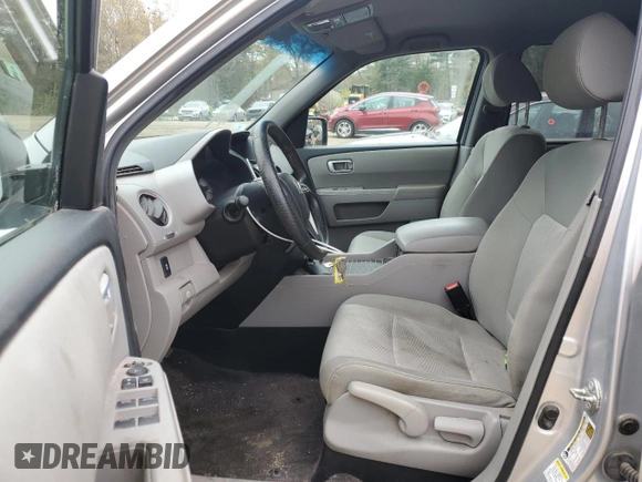 2012 Honda Pilot LX with VIN 5FNYF4H23CB022529, listed as a Copart auction lot 52362005 with 151,348 mi miles and Non Repairable. Bid and sale history available at carsss.com. Image 7.