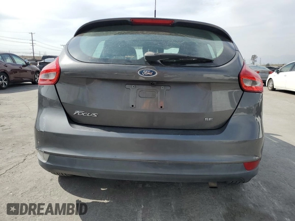 2015 Ford Focus SE with VIN 1FADP3K23FL330287, listed as a Copart auction lot 53170115 with 107,181 mi miles and Salvage Title. Bid and sale history available at carsss.com. Image 6.