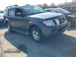 2010 Nissan Pathfinder S with VIN 5N1AR1NB9AC619055, listed as a IAAI auction lot 42080936 with 136,953 mi miles and . Bid and sale history available at DreamBid. Image 1.