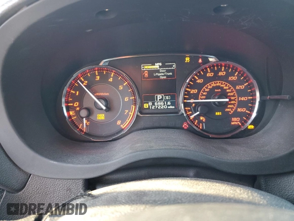 2015 Subaru WRX Premium with VIN JF1VA1D62F8818238, listed as a Copart auction lot 42451065 with 127,220 mi miles and Salvage Title. Bid and sale history available at carsss.com. Image 9.
