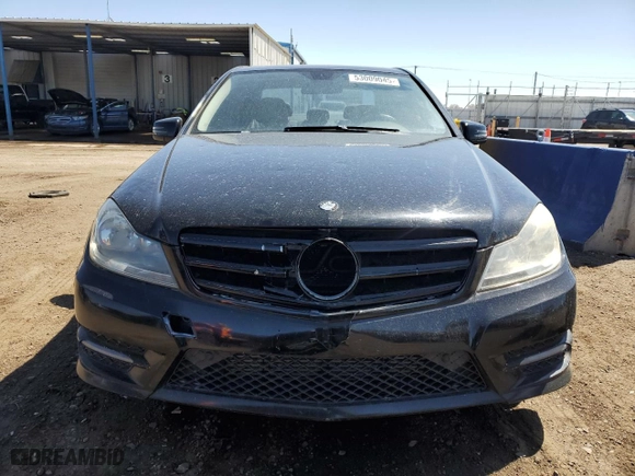 2013 Mercedes-Benz C-Class C 250 Sport with VIN WDDGF4HB4DA803605, listed as a Copart auction lot 53009045 with 123,707 mi miles and Clean Title. Bid and sale history available at carsss.com. Image 5.