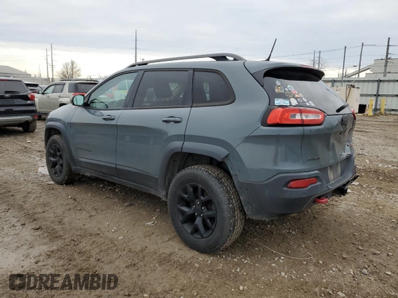 2014 Jeep Cherokee Trailhawk z VIN 1C4PJMBS8EW239981, wystawiony jako Copart lot #80226054 z przebiegiem 161 750 mil mil oraz Czysty tytuł • Clean title. Historia ofert i sprzedaży dostępna na DreamBid. Obrazek 2.