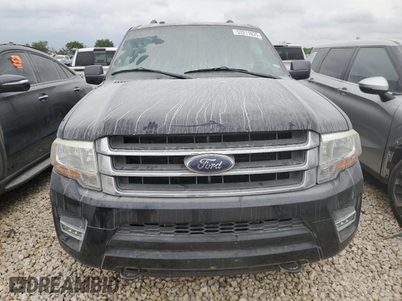 2016 Ford Expedition Max XLT with VIN 1FMJK1JT0GEF50515, listed as a Copart auction lot 54939125 with 106,937 mi miles and Salvage title. Bid and sale history available at DreamBid. Image 5.