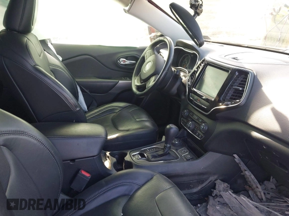 2019 Jeep Cherokee Limited with VIN 1C4PJMDN0KD299607, listed as a IAAI auction lot 42158424 with 80,014 mi miles and . Bid and sale history available at DreamBid. Image 5.
