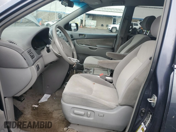 2008 Toyota Sienna CE with VIN 5TDZK23C98S108161, listed as a Copart auction lot 45525695 with 209,785 mi miles and Salvage Title. Bid and sale history available at carsss.com. Image 7.