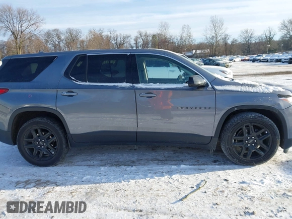 2020 Chevrolet Traverse LS with VIN 1GNEVFKW9LJ318331, listed as a IAAI auction lot 41409689 with 56,767 mi miles. Bid and sale history available at carsss.com. Image 13.