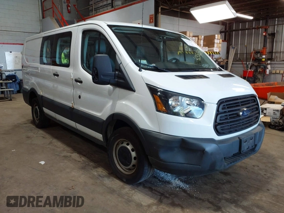 2015 Ford Transit Cargo with VIN 1FTNE1ZM8FKB17731, listed as a IAAI auction lot 42351353 with 74,489 mi miles and . Bid and sale history available at DreamBid. Image 1.