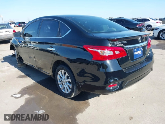 2019 Nissan Sentra SV with VIN 3N1AB7APXKY239344, listed as a IAAI auction lot 41680484 with 58,386 mi miles and . Bid and sale history available at DreamBid. Image 3.