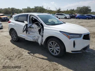 2023 Acura RDX w/Technology Package with VIN 5J8TC1H53PL009246, listed as a Copart auction lot 48107825 with 0 mi miles and Salvage Title. Bid and sale history available at carsss.com. Image 4.