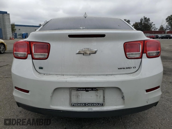 2015 Chevrolet Malibu LT with VIN 1G11D5SL5FU106810, listed as a Copart auction lot 53909435 with 142,616 mi miles and Salvage Title. Bid and sale history available at DreamBid. Image 6.