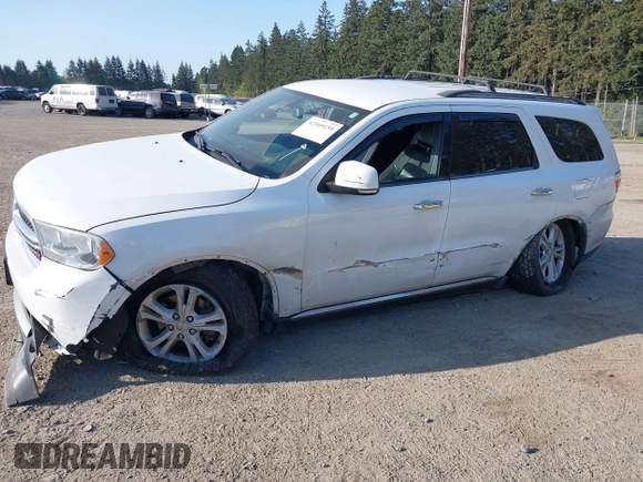 2013 Dodge Durango Crew with VIN 1C4RDJDG3DC664855, listed as a IAAI auction lot 42109159 with 148,440 mi miles and . Bid and sale history available at DreamBid. Image 6.
