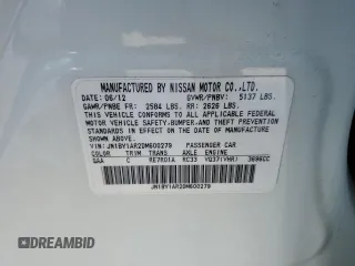 2013 Infiniti M37 with VIN JN1BY1AR2DM600279, listed as a Copart auction lot 89216915 with Not Provided miles and Salvage Title. Bid and sale history available at carsss.com. Image 13.