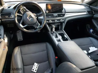 2020 Honda Accord Sedan Sport with VIN 1HGCV1F3XLA085595, listed as a Copart auction lot 86136864 with 0 mi miles and Salvage Title. Bid and sale history available at carsss.com. Image 8.