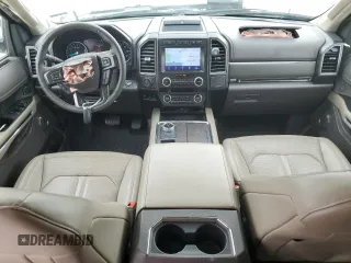 2021 Ford Expedition Max Limited with VIN 1FMJK1KT9MEA76543, listed as a Copart auction lot 53012404 with 35,489 mi miles and Salvage title. Bid and sale history available at DreamBid. Image 8.