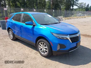 2024 Chevrolet Equinox LT z VIN 3GNAXUEG6RS244987, wystawiony jako IAAI lot #42520529 z przebiegiem 16 069 mil mil oraz . Historia ofert i sprzedaży dostępna na DreamBid. Obrazek 1.