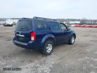 2009 Nissan Pathfinder SE with VIN 5N1AR18BX9C617550, listed as a IAAI auction lot 41918521 with 1 mi miles. Bid and sale history available at carsss.com. Image 4.