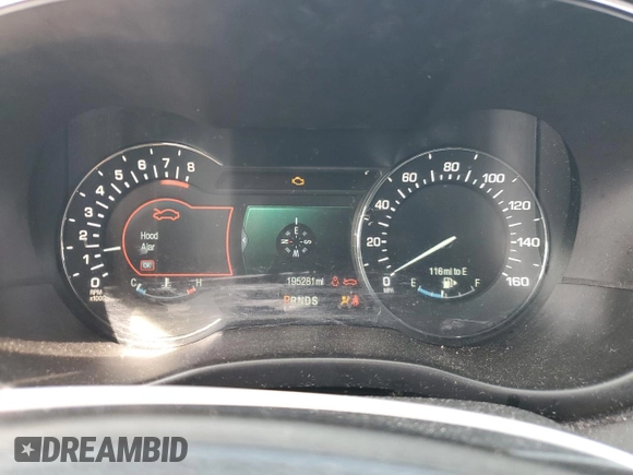 2016 Lincoln MKC Premier with VIN 5LMCJ1D9XGUJ03012, listed as a Copart auction lot 69036124 with 195,281 mi miles and Salvage Title. Bid and sale history available at DreamBid. Image 9.