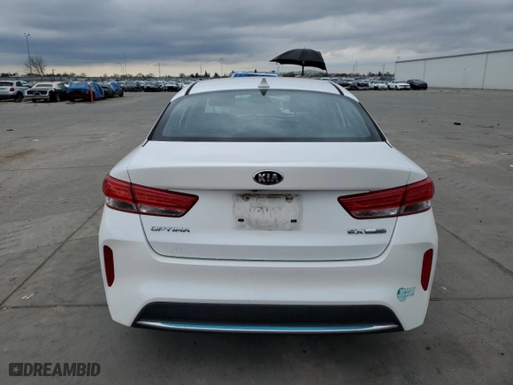 2017 Kia Optima Plug-In Hybrid EX with VIN KNAGV4LD2H5011454, listed as a Copart auction lot 48022875 with 157,087 mi miles and Clean Title. Bid and sale history available at carsss.com. Image 6.