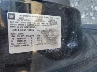 2007 Chevrolet Suburban LTZ with VIN 3GNFK16Y37G183267, listed as a Copart auction lot 79305854 with 256,147 mi miles and Salvage Title. Bid and sale history available at DreamBid. Image 13.