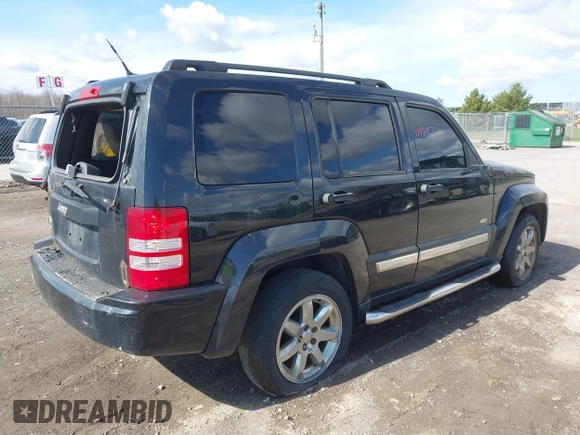 2012 Jeep Liberty Sport with VIN 1C4PJMAK8CW182731, listed as a IAAI auction lot 41982371 with 216,863 mi miles. Bid and sale history available at carsss.com. Image 4.